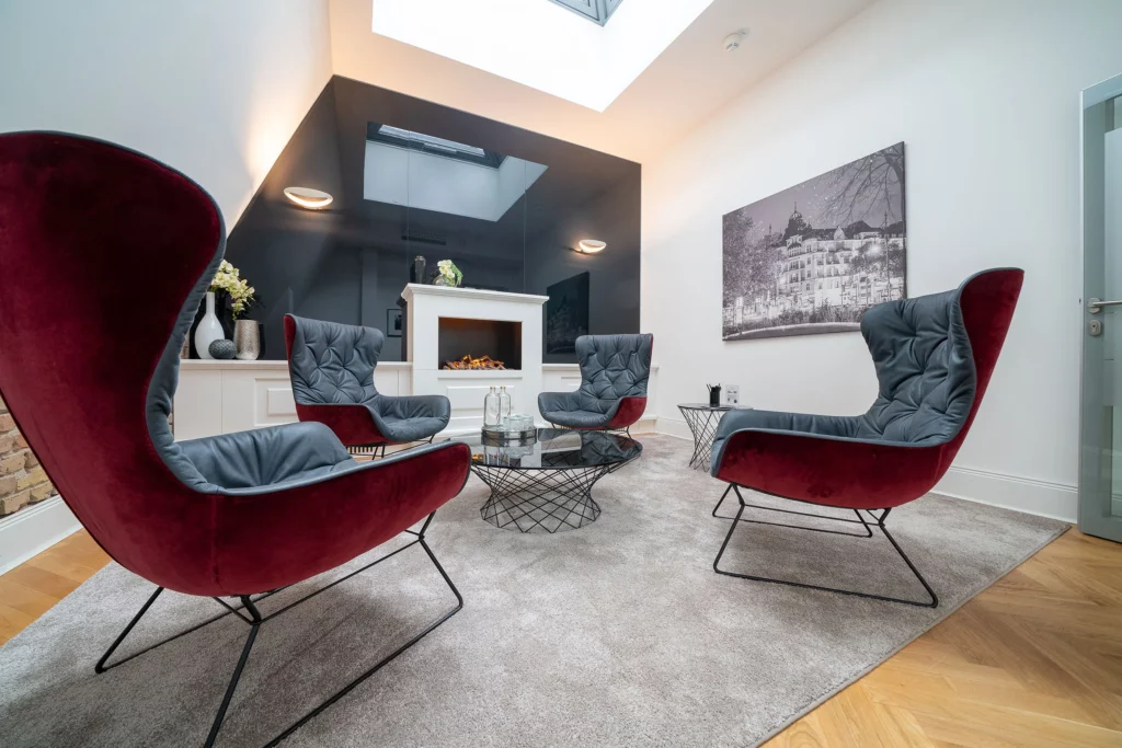 Konferenzraum Kaminlounge am Kurfürstendamm